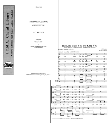 The Lord Bless You Cover and Sample Page